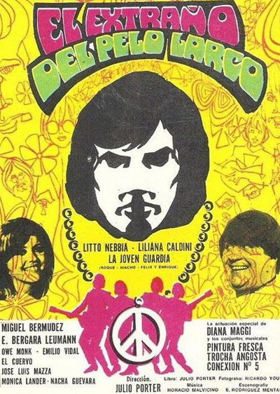Póster de El extraño del pelo largo