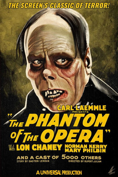Póster de El fantasma de la ópera