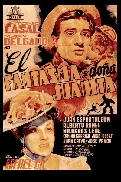 Póster de El fantasma y Dª Juanita