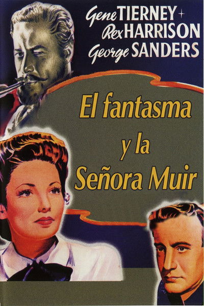 Póster de El fantasma y la señora Muir