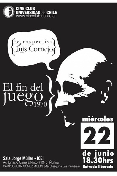 Póster de El fin del juego