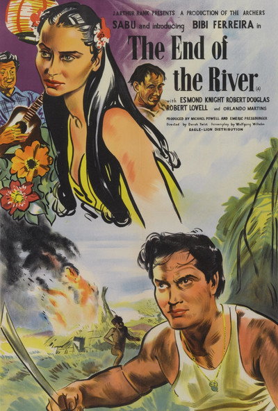 Póster de El final del río