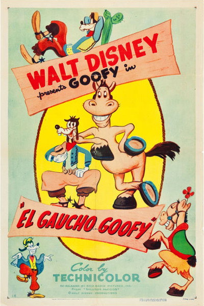 Póster de El Gaucho Goofy