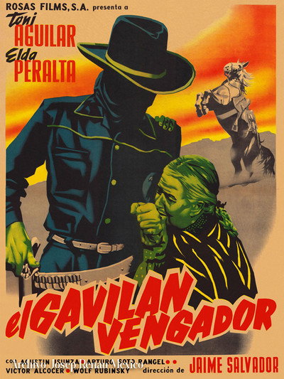 Póster de El gavilán vengador