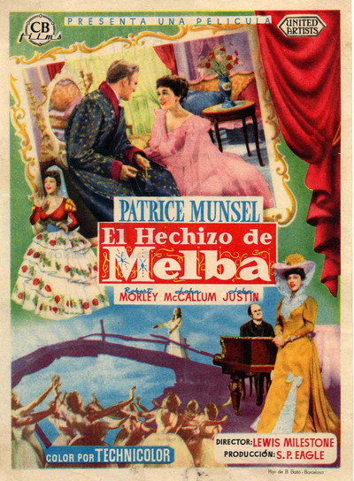 Póster de El hechizo de Melba