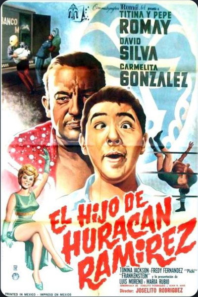 Póster de El hijo de Huracán Ramírez