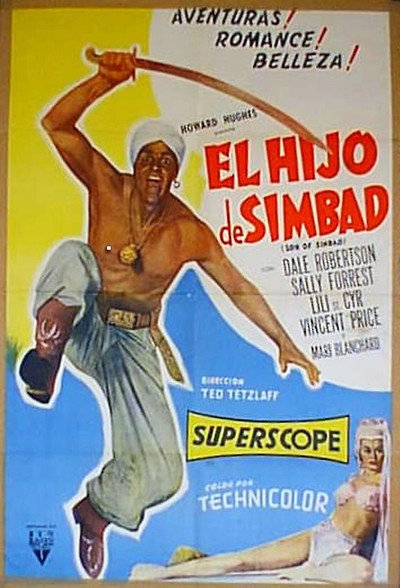 Póster de El hijo de Simbad