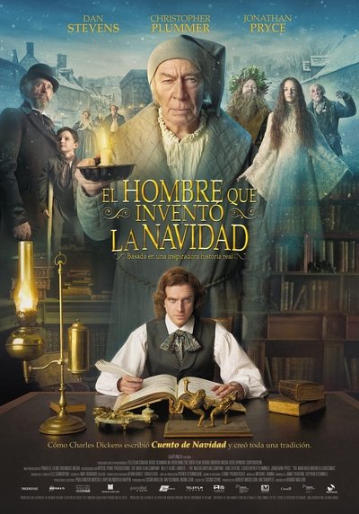 Póster de El hombre que inventó la Navidad