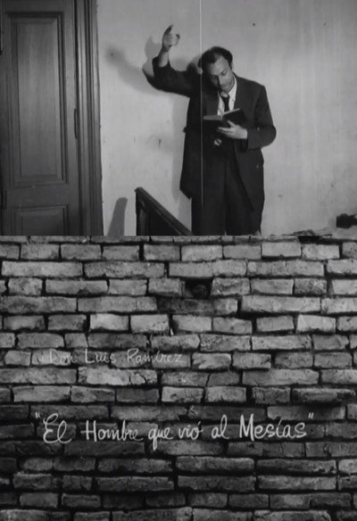 Póster de El hombre que vio al Mesías