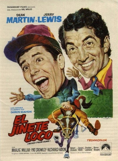 Póster de El jinete loco