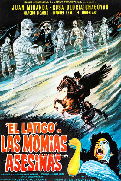 Póster de El latigo contra las momias asesinas