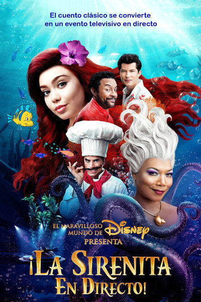 Póster de El maravilloso mundo de Disney presenta: ¡La sirenita en directo!