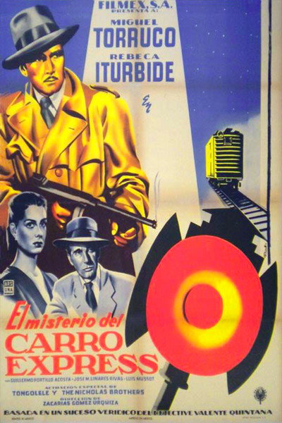 Póster de El misterio del carro express