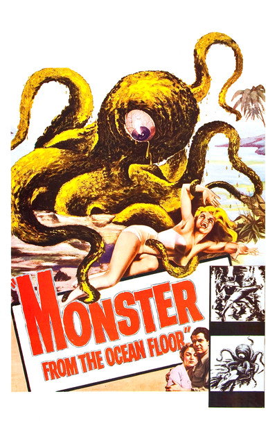 Póster de El monstruo del océano