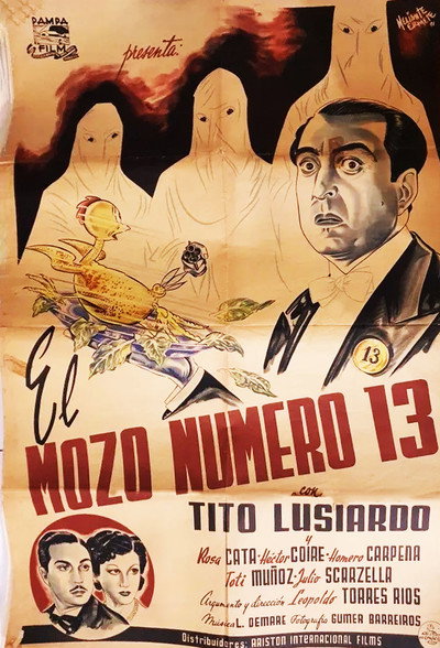 Póster de El mozo número 13