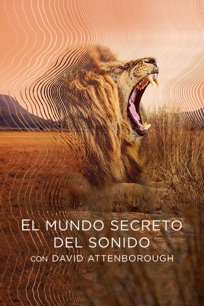 Póster de El mundo secreto del sonido con David Attenborough