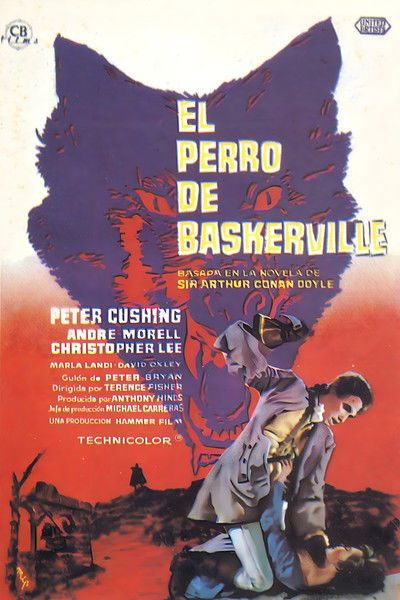 Póster de El perro de Baskervilles