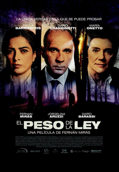 Póster de El peso de la ley