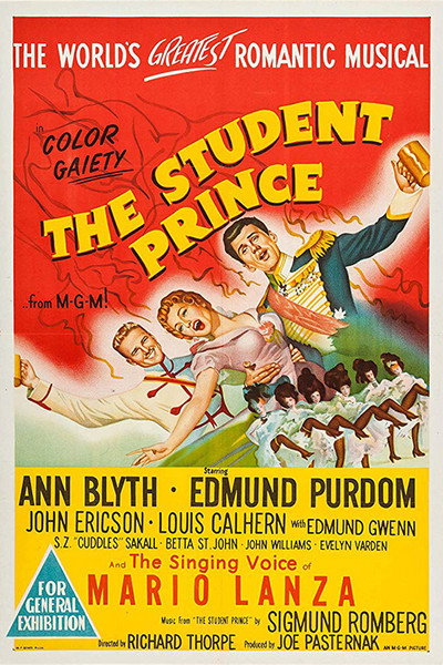 Póster de El príncipe estudiante