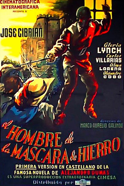 Póster de El prisionero de la Bastilla