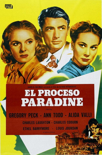 Póster de El proceso Paradine