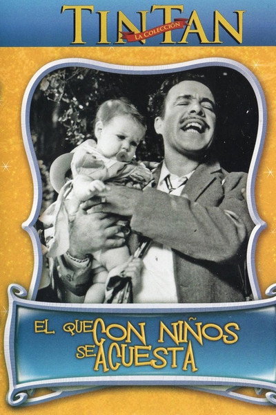 Póster de El que con niños se acuesta..