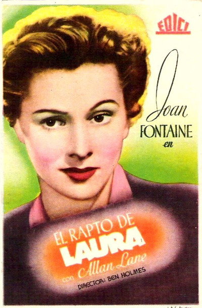 Póster de El rapto de Laura