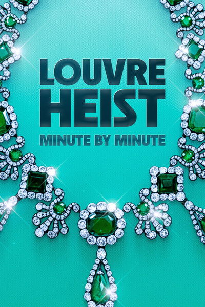 Póster de El robo del Louvre: minuto a minuto