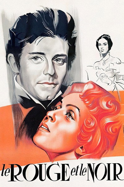 Póster de El rojo y el negro