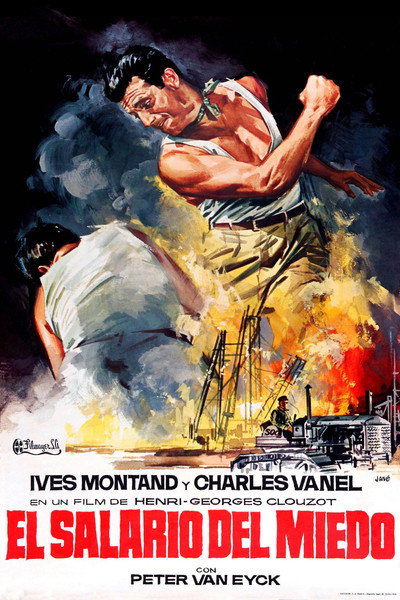 Póster de El salario del miedo