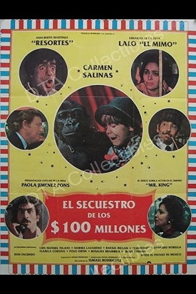 Póster de El secuestro de los cien millones