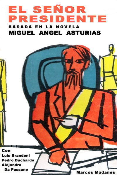 Póster de El señor presidente