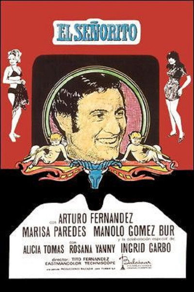 Póster de El señorito y las seductoras