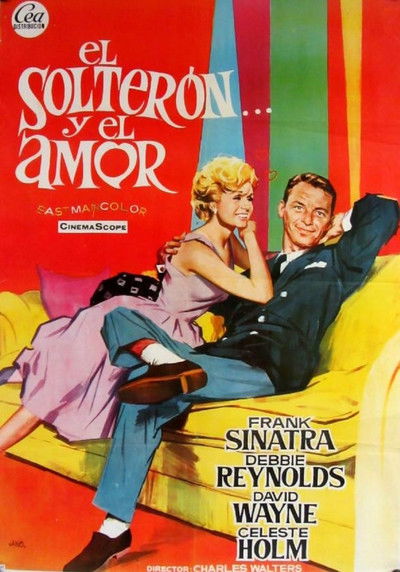 Póster de El solterón y el amor