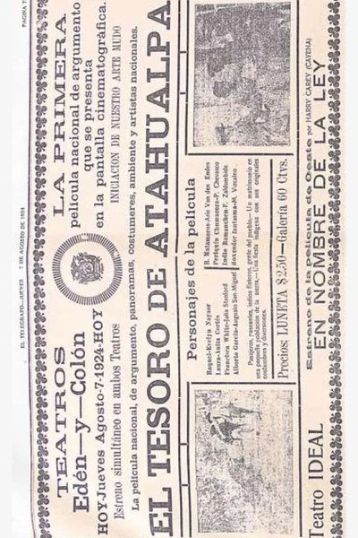 Póster de El tesoro de Atahualpa