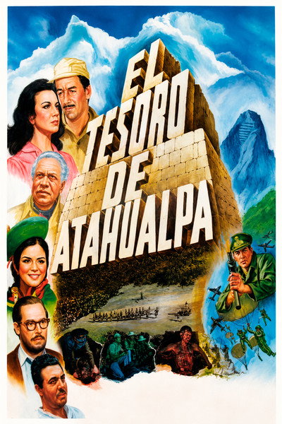 Póster de El tesoro de Atahualpa