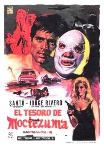 Póster de El tesoro de Moctezuma