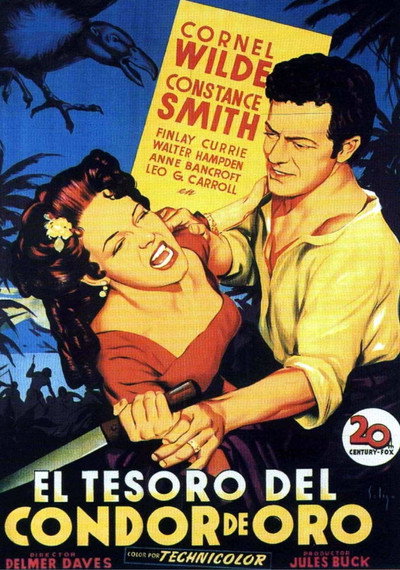 Póster de El tesoro del cóndor de oro