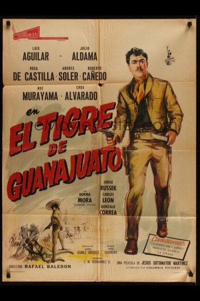 Póster de El tigre de Guanajuato: Leyenda de venganza