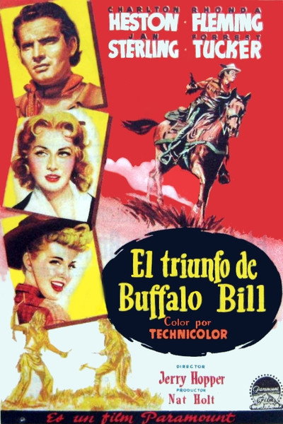 Póster de El triunfo de Buffalo Bill