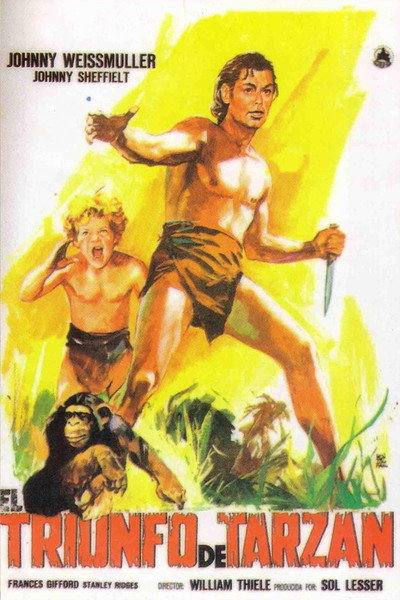 Póster de El triunfo de Tarzán