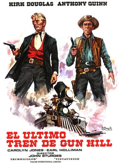 Póster de El último tren de Gun Hill