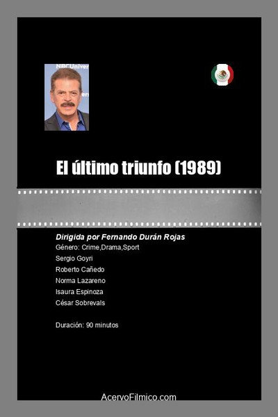 Póster de El último triunfo