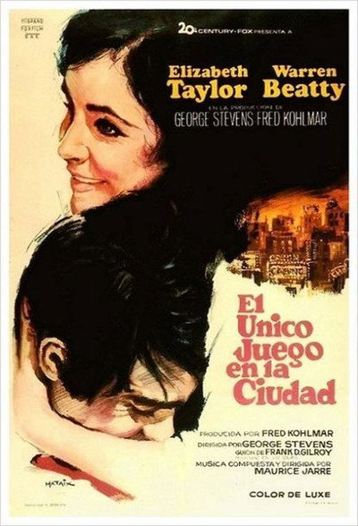 Póster de El único juego en la ciudad