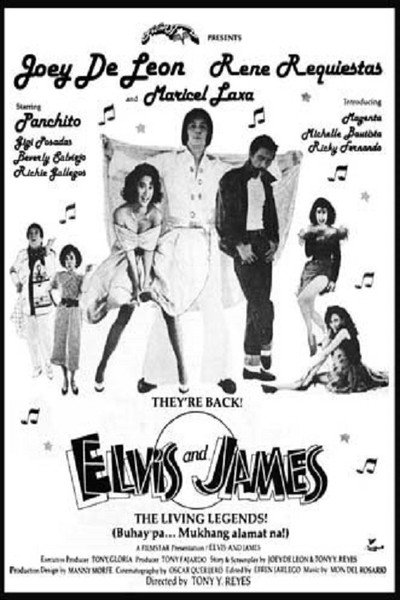 Póster de Elvis and James: The Living Legends (Buhay Pa... Mukhang ALamat Na!)