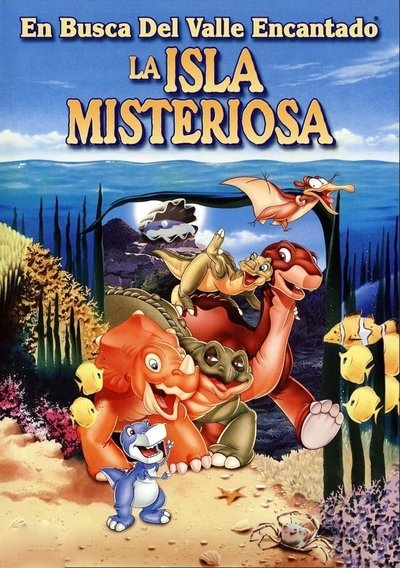 Póster de En busca del valle encantado V: La isla misteriosa