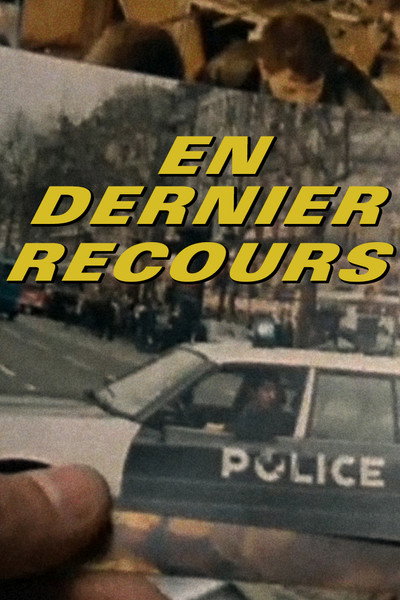 Póster de En dernier recours
