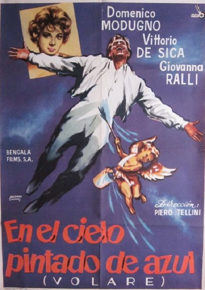 Póster de En el cielo pintado de azul (Volare)