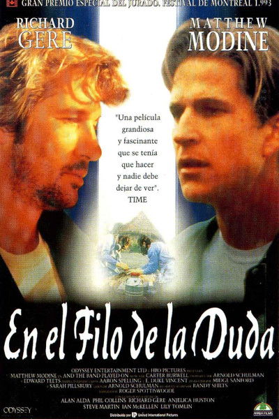 Póster de En el filo de la duda
