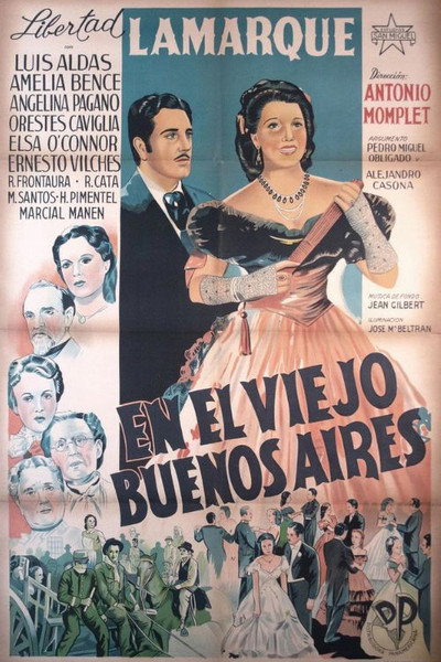 Póster de En el viejo Buenos Aires